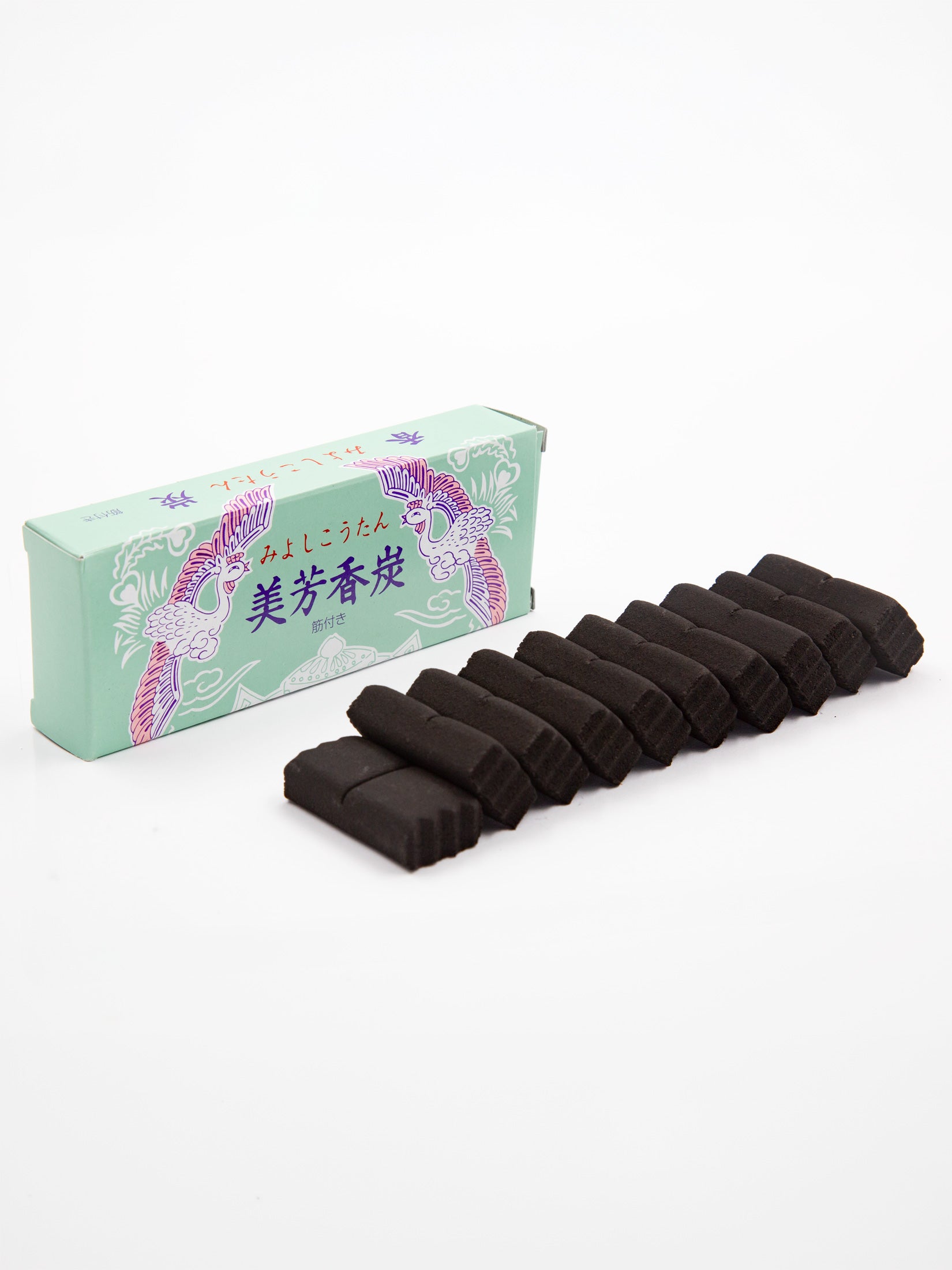 Buy Baieido Miyoshi Japanese Charcoal | 20 Pieces Online – Tibetan