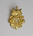 8 Auspicious Symbol Pendant - 18K Gold w/diamond