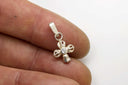 Small Vajra & Bell Pendant - Sterling Silver