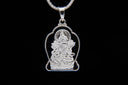 Pure Silver Green Tara Pendant