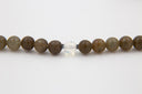 Labradorite & Crystal Quartz Mala