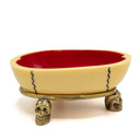 Plastic Kapala with Brass Stand
