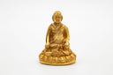 Gold Polished Longchenpa Statue | 2.5”