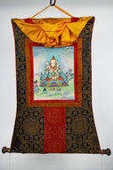 Vajrasattva Yab Yum Thangka | Small