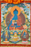 Medicine Buddha Thangka | Medium | #1