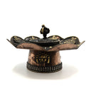 Lotus with 8 Auspicious Symbols Incense Burner - Medium - Clearance
