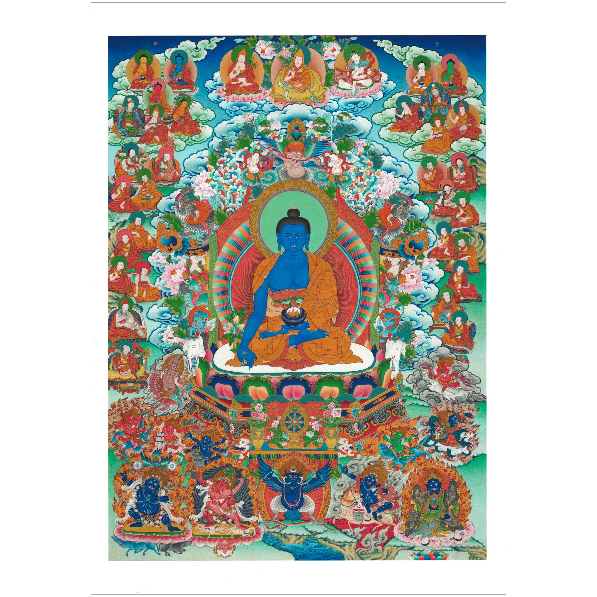 Medicine Buddha Lineage 8