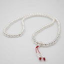 Pure Silver 6mm Mala