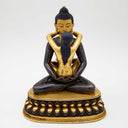 Extra Fine Partially Gilded Samantabhadra Statue 9"
