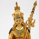Fully Gilded Guru Padmasambnhava Statue 8"