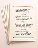 Auspicious Wish Greeting Card - Set or Single