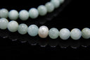Aquamarine with Pearl Mala - 8mm