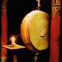 Broken Drum Greeting Card