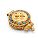 Gold-Plated Endless Knot Gau