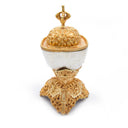 Gold and Silver Plated Kapala - 5 inch