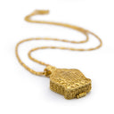 Gold plated Kalachakra Gau & Chain