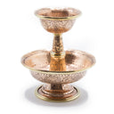 Hammered & Engraved Copper Serkyem - 4.5"
