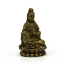 Kwan Yin Statue - Brass - Mini