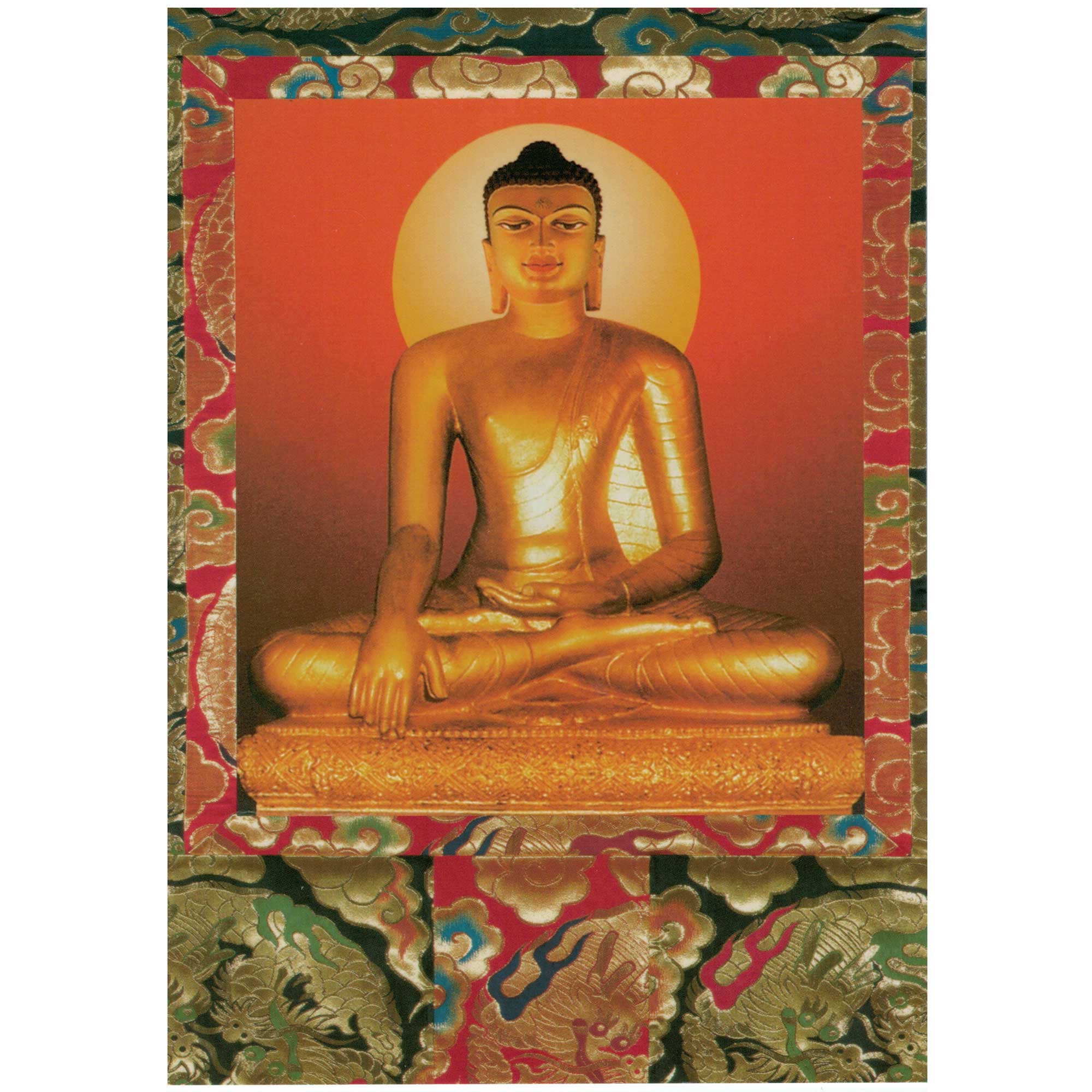 Mahaguru Shakyamuni Statue Card