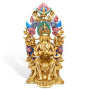 Maitreya Statue - Fully gilded - 14"