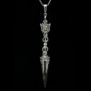 Meteroite Phurba Pendant with Hayagriva Head