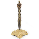 Ornate Brass Elephant Phurba Stand