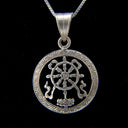 Auspicious Symbol Pendants - Sterling Silver