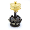 Handheld Prayer Wheel - Gold
