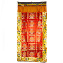 Red Auspicious Symbol Door Curtain