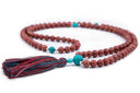 Red Sponge Coral Mala - 8mm