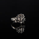 Round Lotus Ring