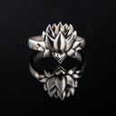 Round Lotus Ring