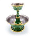 Painted Green Serkyem - 7"