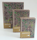 Silver Filigree Emerald Green Journal