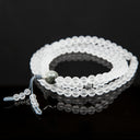 Matte Crystal Quartz Mala - 8mm