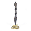 Natsog Dorje - Meteorite Phurba with 5 Pronged Dorje - 6"