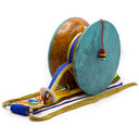Dudjom Burlwood Chod Drum - 8 inch