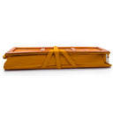 Orange Peony Brocade Text Holder