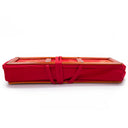 Red Peony Brocade Text Holder