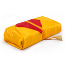 Yellow Endless Knot Folding Text Cover