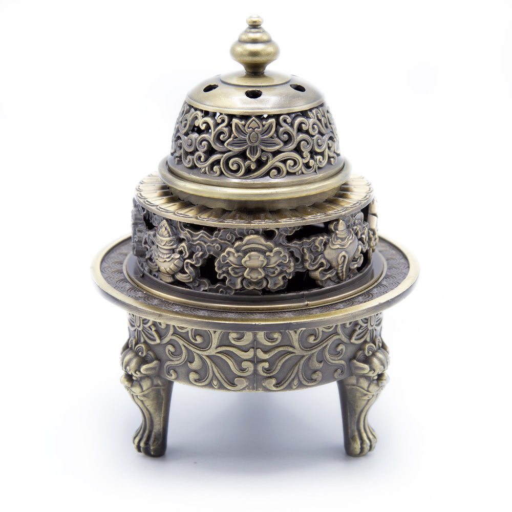 Ridge Extends Incense Burner  Sophisticated & High Quality - Kin Objects