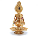 Fully Gold-plated Long Life Vase - 8.5 inch