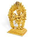Vajrakilaya with Phurba Body - Polished Gold - Mini