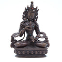 Vajrasattva Oxidized Copper Statue - 5" - clearance