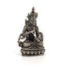 Vajrasattva Statue - White Metal - Mini