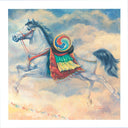 Windhorse Greeting Card