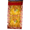 Yellow Double Dorje Door Curtain