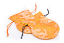Small Mala Bag ~ Orange Brocade