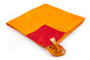 Orange Endless Knot Folding Text Cover