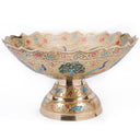 Yellow Lama Tsog Plate Holder - Medium